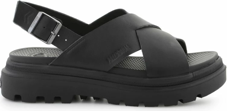 Sandale për femra Palladium, të zeza