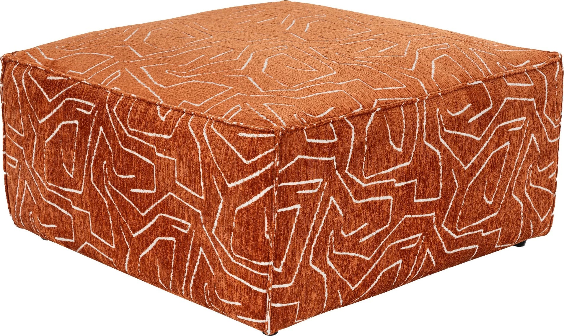 Puf Lora, portokalli, Atelier del Sofa