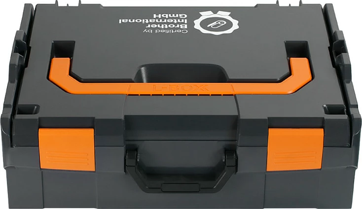 Kasë transporti Brother ZPTOUCHLBOXXKOMPL, e zezë/portokalli