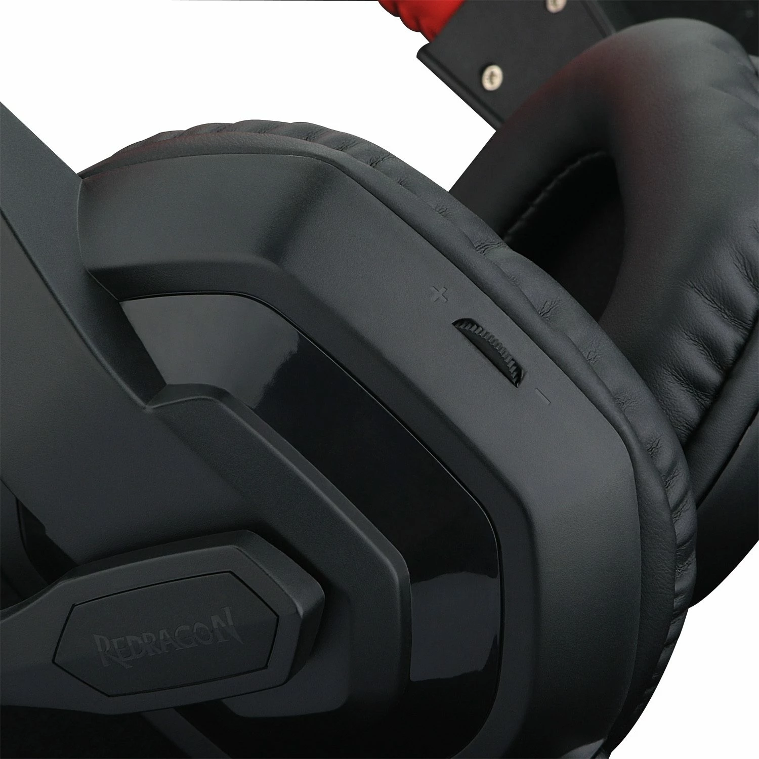 Kufje gaming Redragon H120 Ares, stereo me mikrofon, 3.5mm, kabllo 2m, zi/kuqe