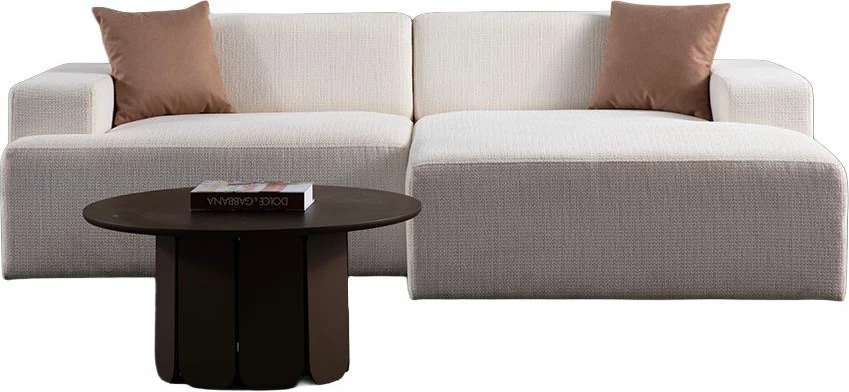 Këndore Melva, e bardhë, Atelier del Sofa (L1,5 + Chl Djathtas)