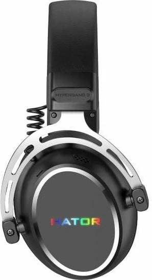 Kufje gaming Hator Hypergang 3 USB (ESH50), me mikrofon, 53 mm, të zeza