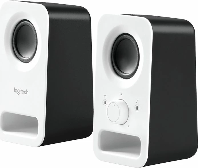 Altoparlantë Logitech Z150 (980-000815) 2.0 3W RMS 3.5mm, të bardha, set 2 copë