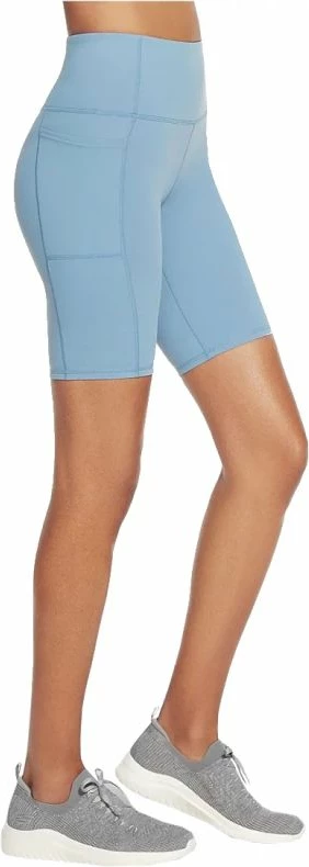 Shorce çiklizmi Skechers për femra, blu