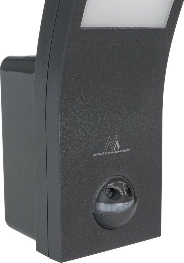 Llampë LED me sensor lëvizjeje Maclean MCE244G, 10W, 750 lm, IP54, gri