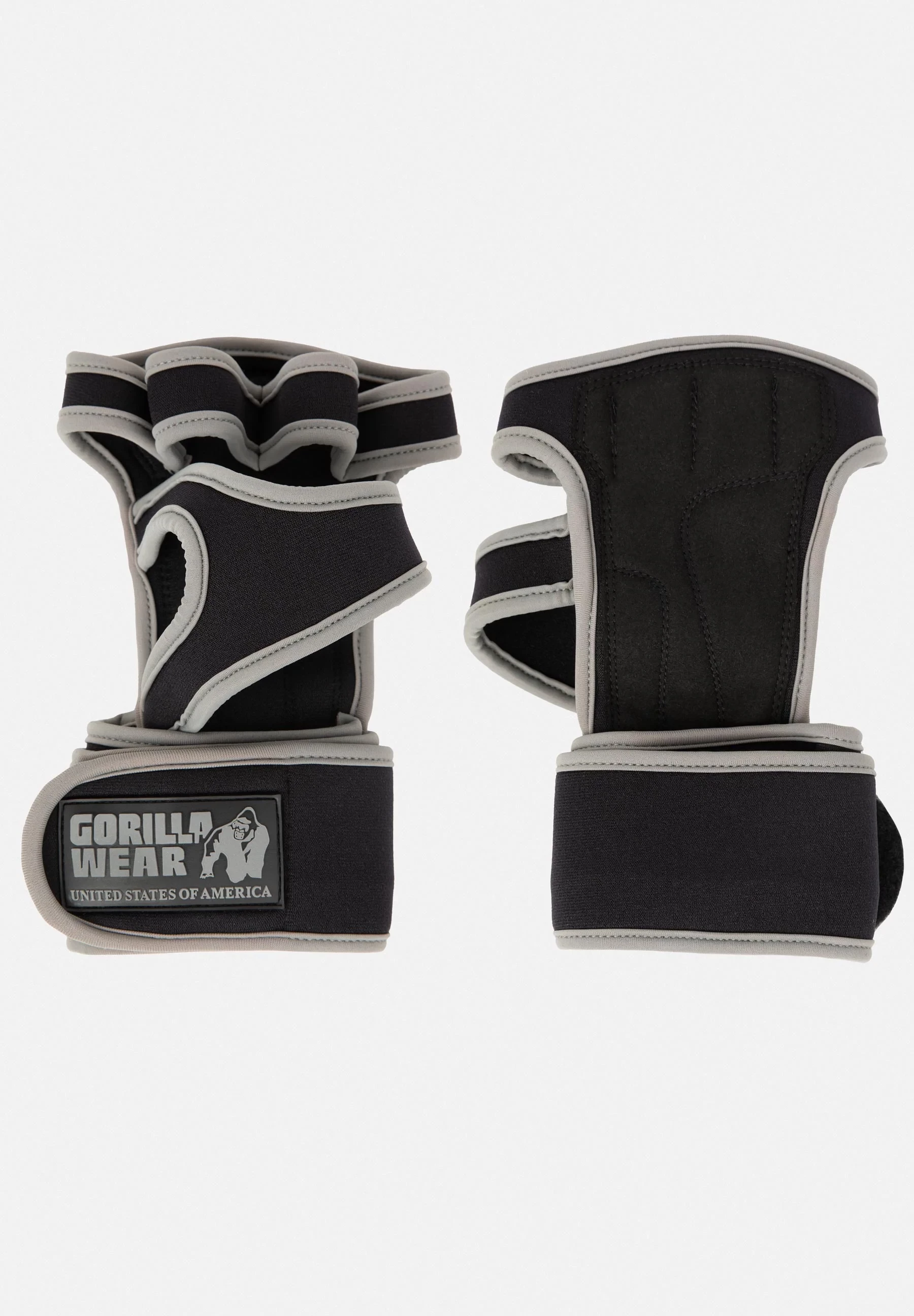 Yuma Weight Lifting Workout Gloves - Black/Gray
