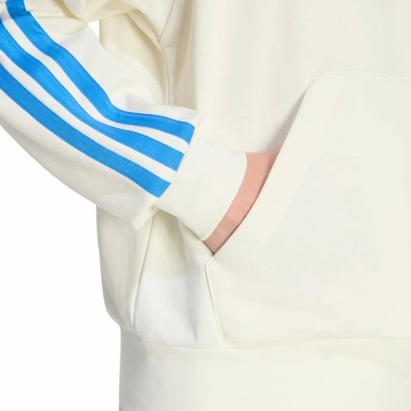 Duks për meshkuj adidas Essentials 3-Stripes French Terry KD4901, krem [Madhësia: L]