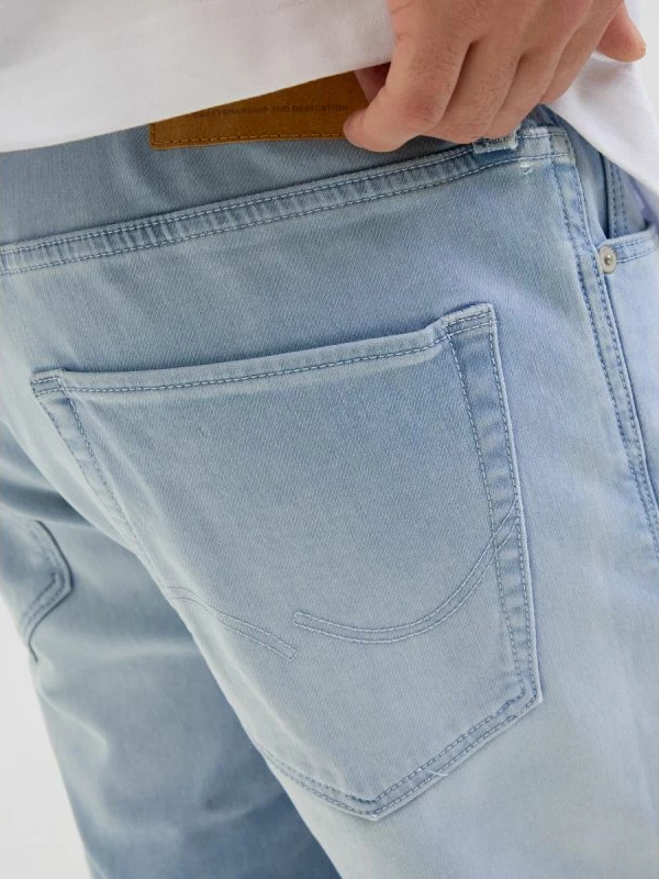 Shorce për meshkuj Jack&Jones JJIRICK JJICON IK SHORTS GE 118 SN 12269609, denim të kaltër [Madhësia: M]