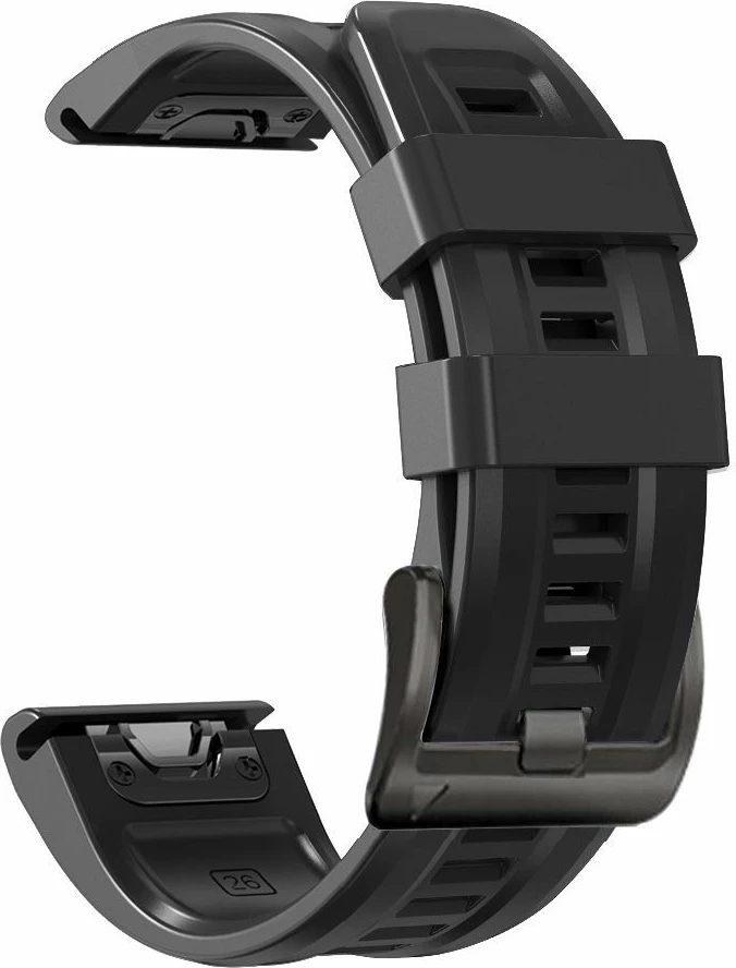 Rrip sportiv Tech-Protect IconBand për Garmin Fenix 3/5X/3HR/5X Plus/6X/6X Pro/7X, i zi