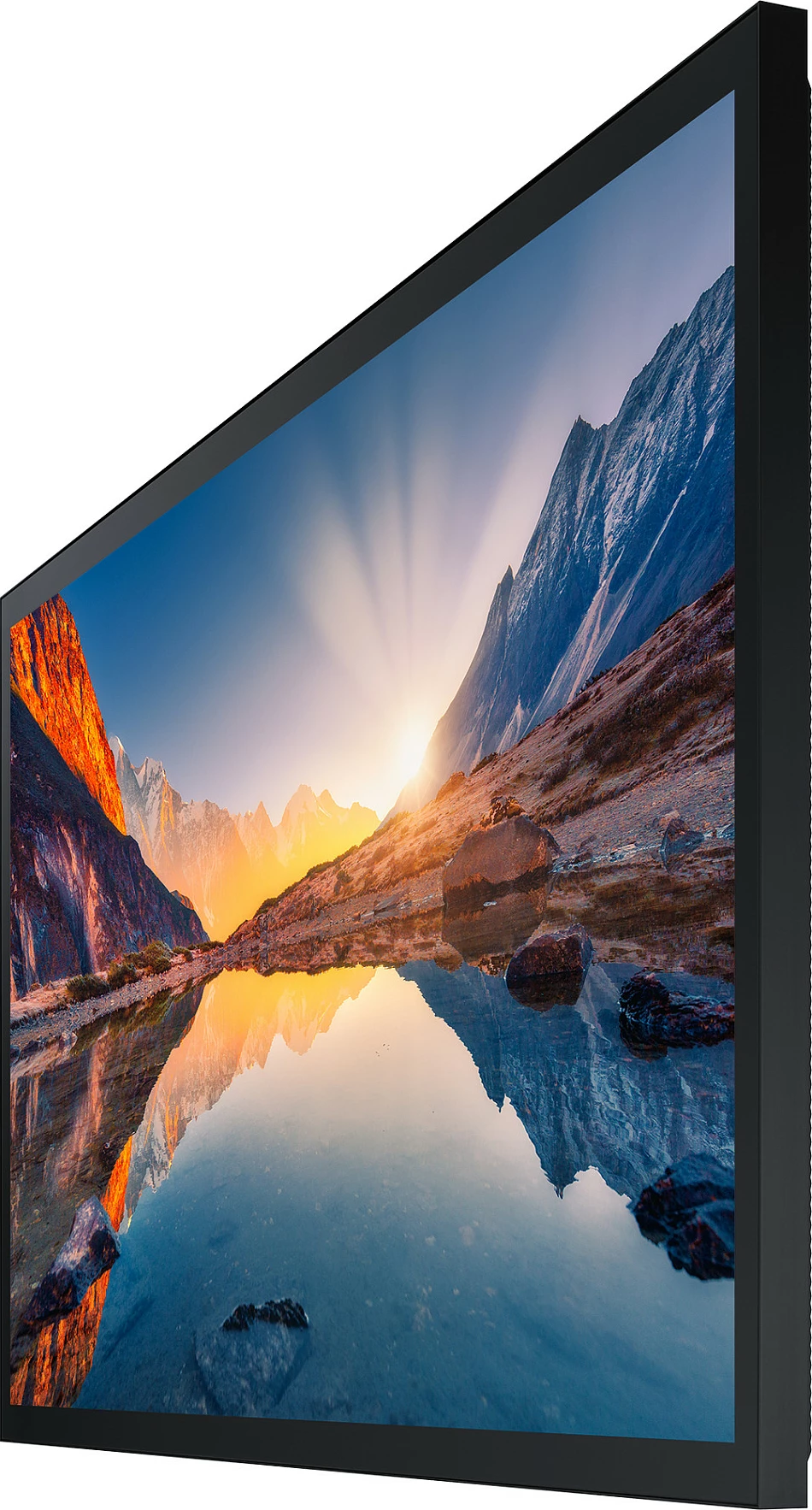 Panel digjital Samsung QM32R-T, 32", LCD, Full HD, Wi-Fi, e zezë