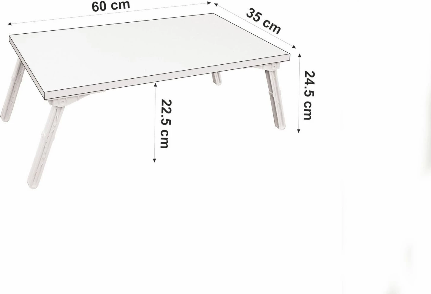 Tavolinë qëndrimi për laptop, Gusto Cats, ngjyrë Atlantic