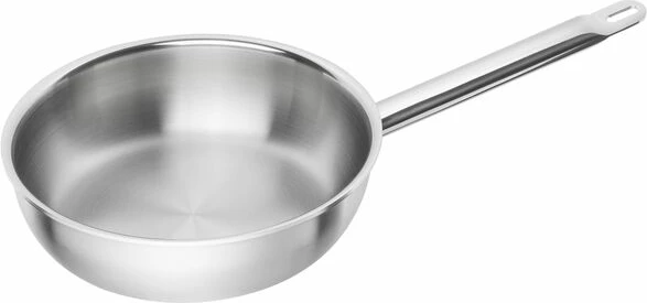 Tigan 24 cm, çelik inox 18/10, silver