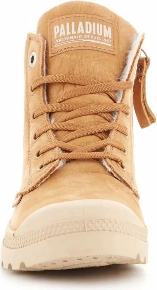 Çizme Palladium Pampa Hi Zip WL për femra, ngjyrë kafe