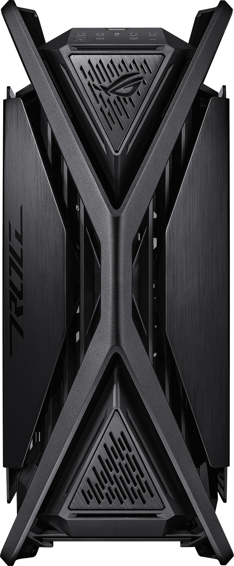 Kasë ASUS ROG Hyperion GR701 BTF Edition, Tower, RGB, xham i temperuar, e zezë/transparent
