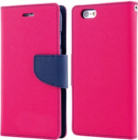 Mbështjellës flip cover HAVANA Fancy Diary për Samsung Galaxy A80/A805, rozë