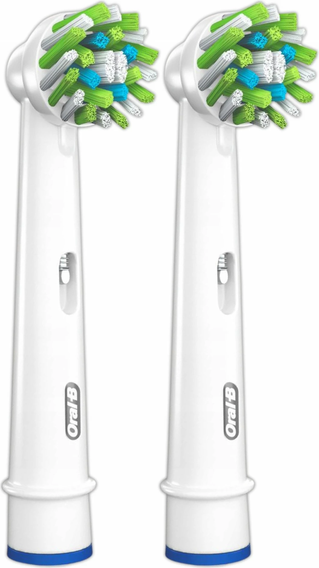 Kokë zëvendësuese për furçë elektrike Oral-B Cross Action EB50, 2 copë, e bardhë