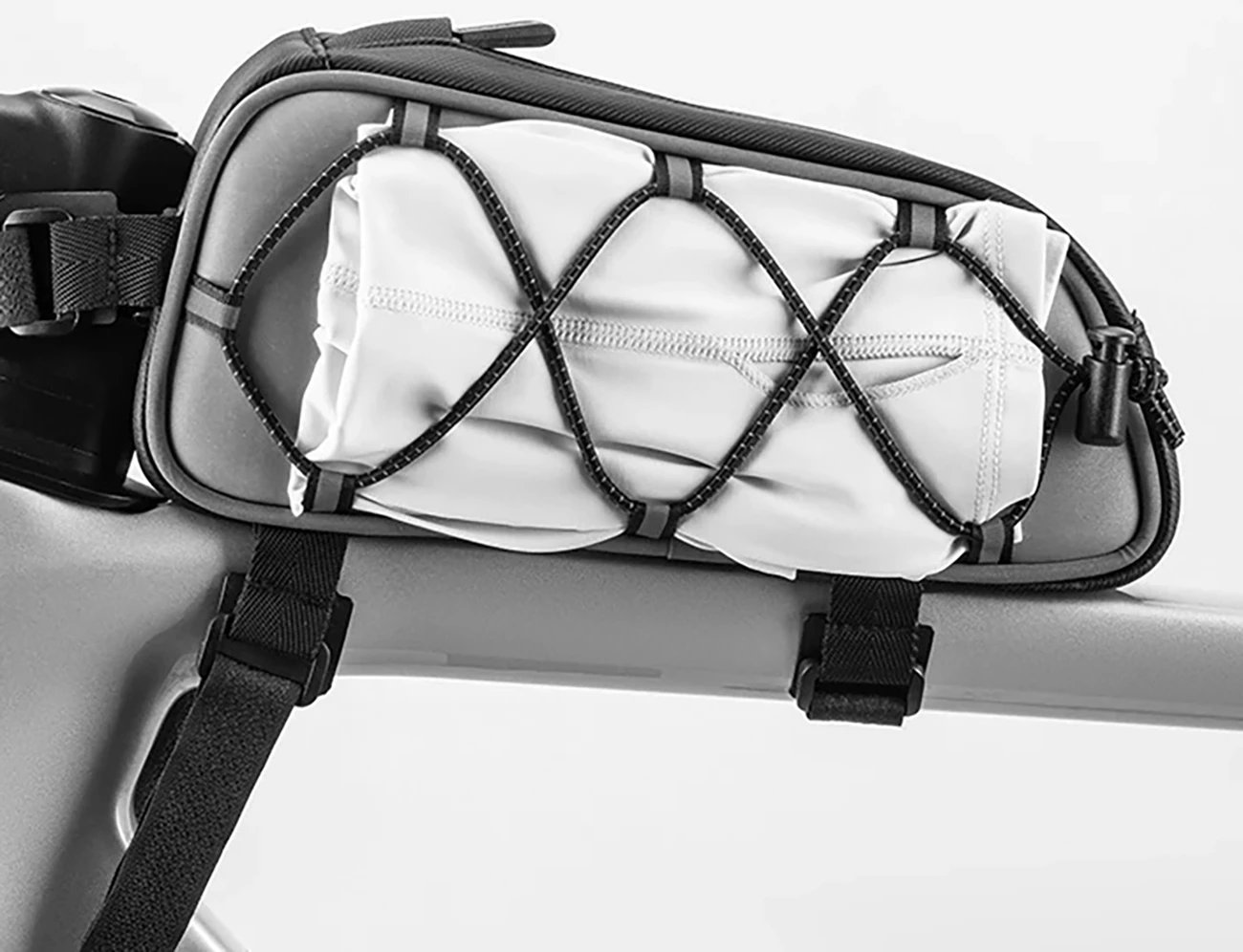 Çantë kornize për biçikletë Rockbros 3012010901, 0.9 l, argjendtë