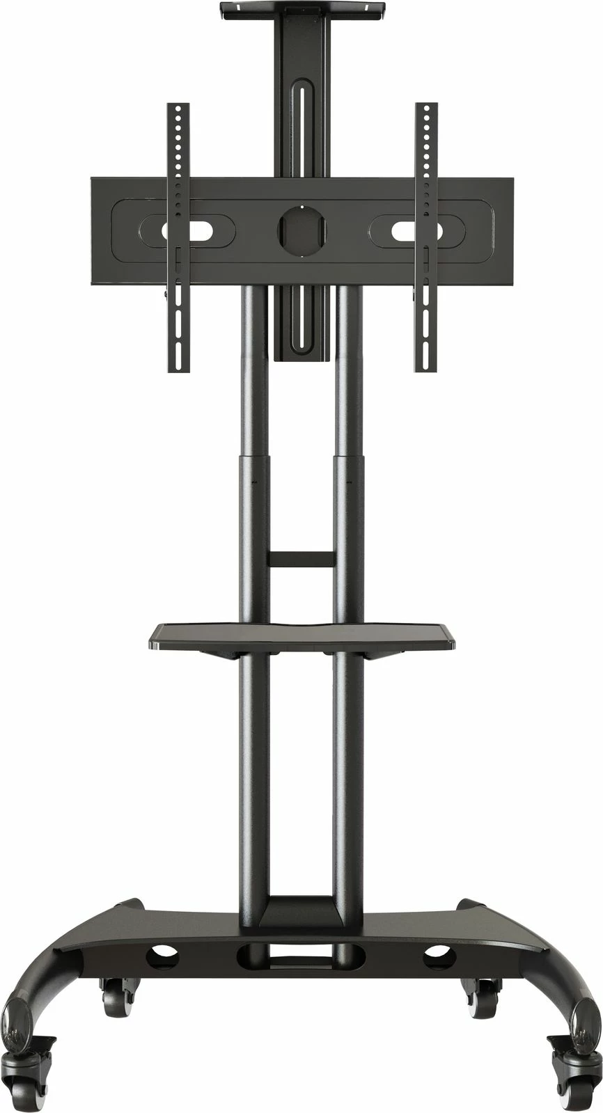 Mbajtëse TV në dysheme NB AVA1500-60-1P 32-65\", VESA 100x100-600x400, 45.5 kg, me rrota, e zezë