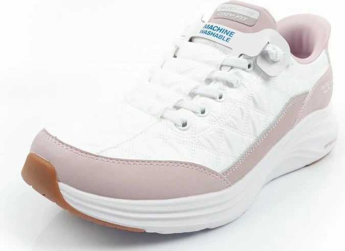 Atlete femra Skechers Contour Foam Slip-ins, të bardha