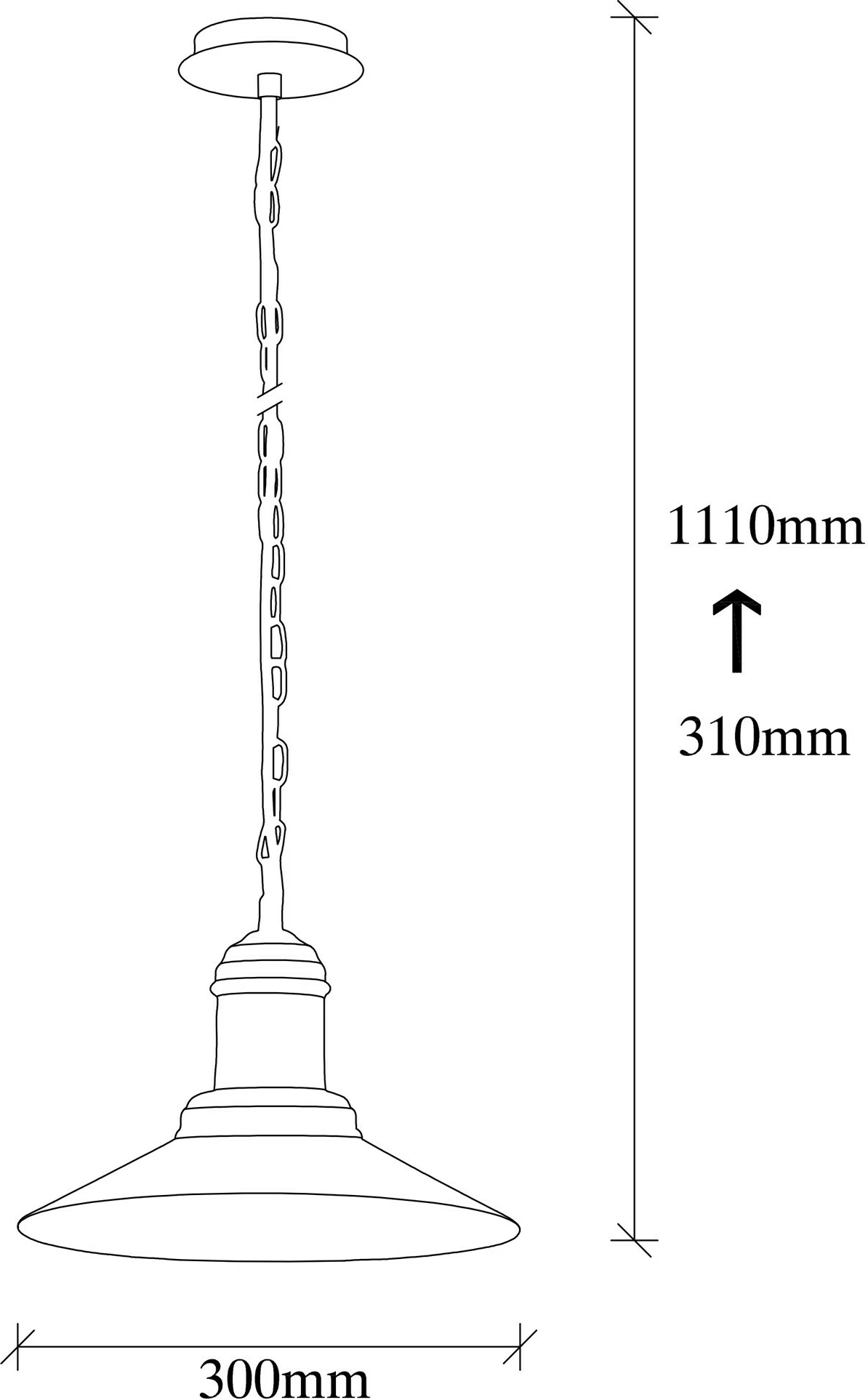 Llambë tavani vintage Opviq, Sivani - MR-639