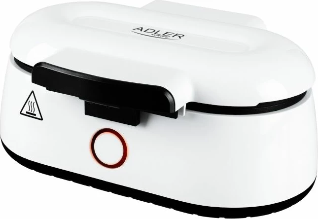 Aparat për waffle ADLER AD3062, 1000W, i bardhë