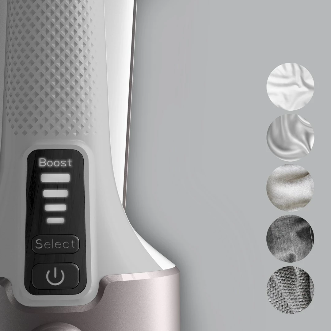 Avullues dore për rroba Tefal Pure Force DT8765E0, 0.18 L, 1800 W, Zi/Kanelle