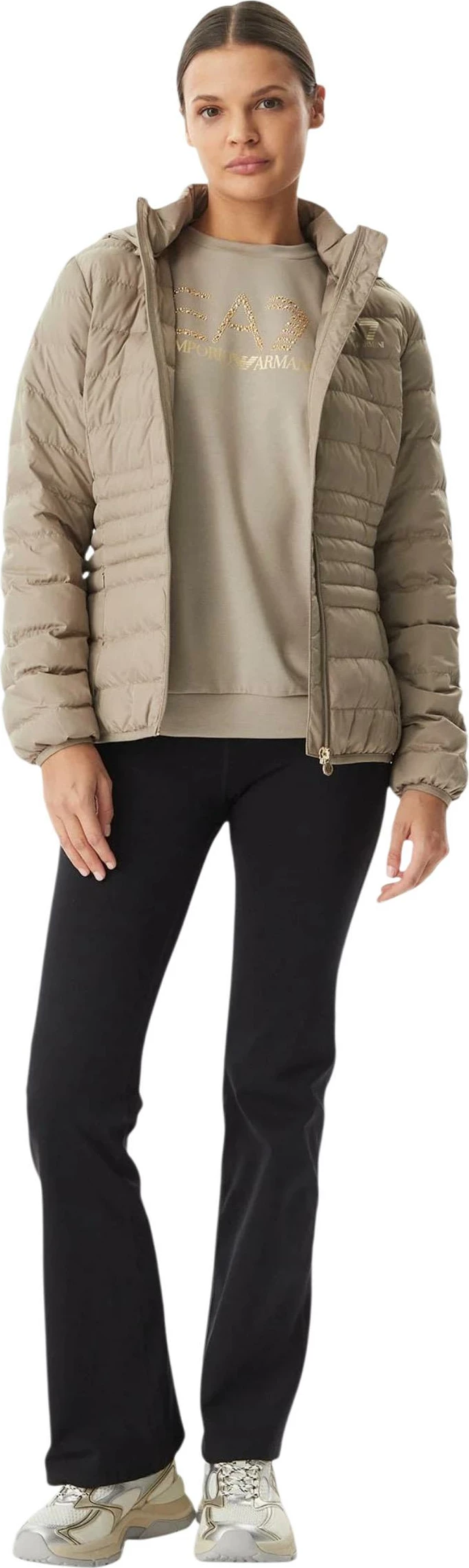 Jakne për femra EA7 8NTB23 TNF8Z, taupe [Madhësia: M]