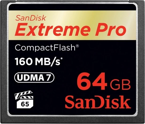 Kartë memorje SanDisk, Extreme Pro CF, 64GB