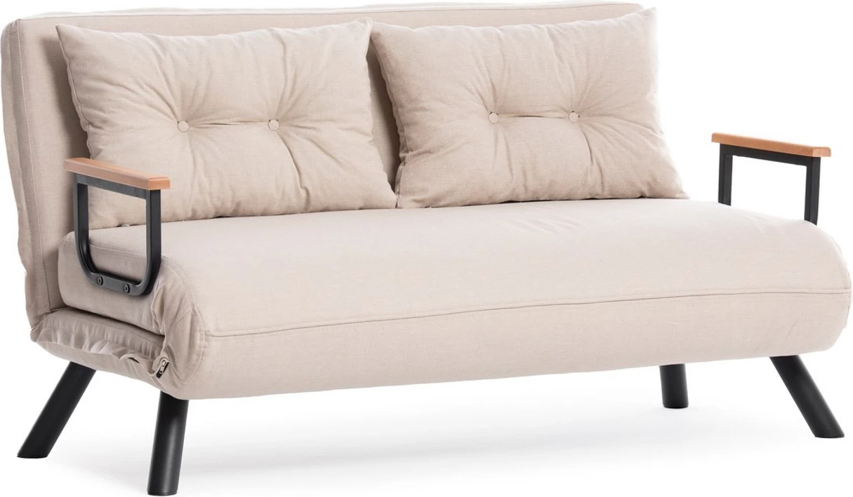 Divan-krevat dy ulës, Atelier del Sofa, Sando v2, krem