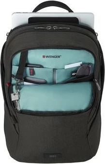 Çantë shpine Wenger MX Light 16 inch me ndarje për tablet, e zezë