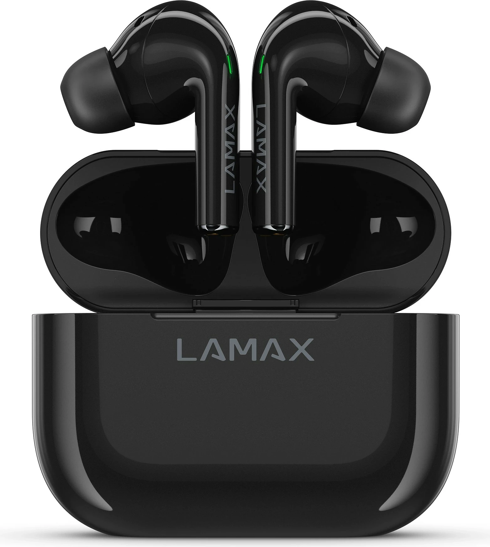 Kufje Lamax In-Ear Clips1, Bluetooth 5.3, 35 orë, të zeza