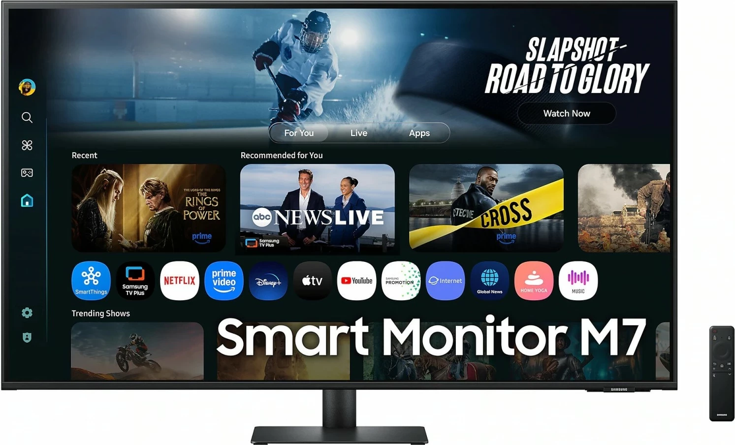Monitor Samsung Smart M7 LS43FM700UUXDU 43 inç 4K, Smart TV, i zi