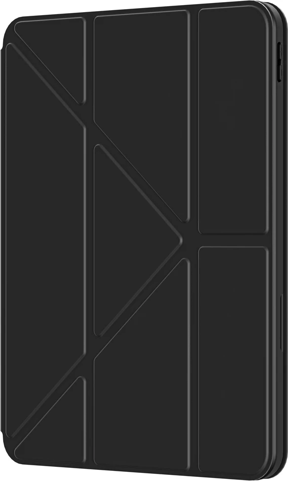 Mbështjellës tablet AmazingThing Titan Pro Mag Case për iPad Air 11" M3/M2 dhe 10.9" (5 gjeneratë), 720° rrotullim, mbajtëse Apple Pencil, i zi