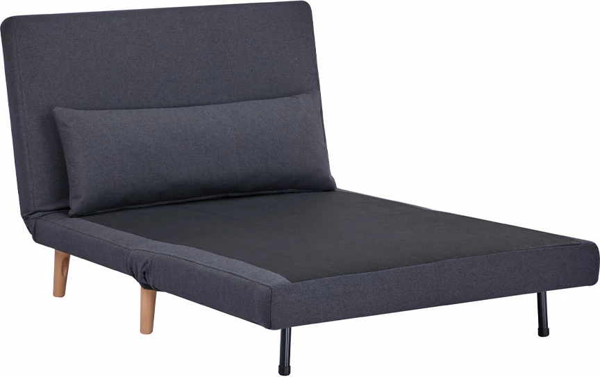 Karrige e palosshme Aperto, ngjyrë antracit, 100x75x78 cm