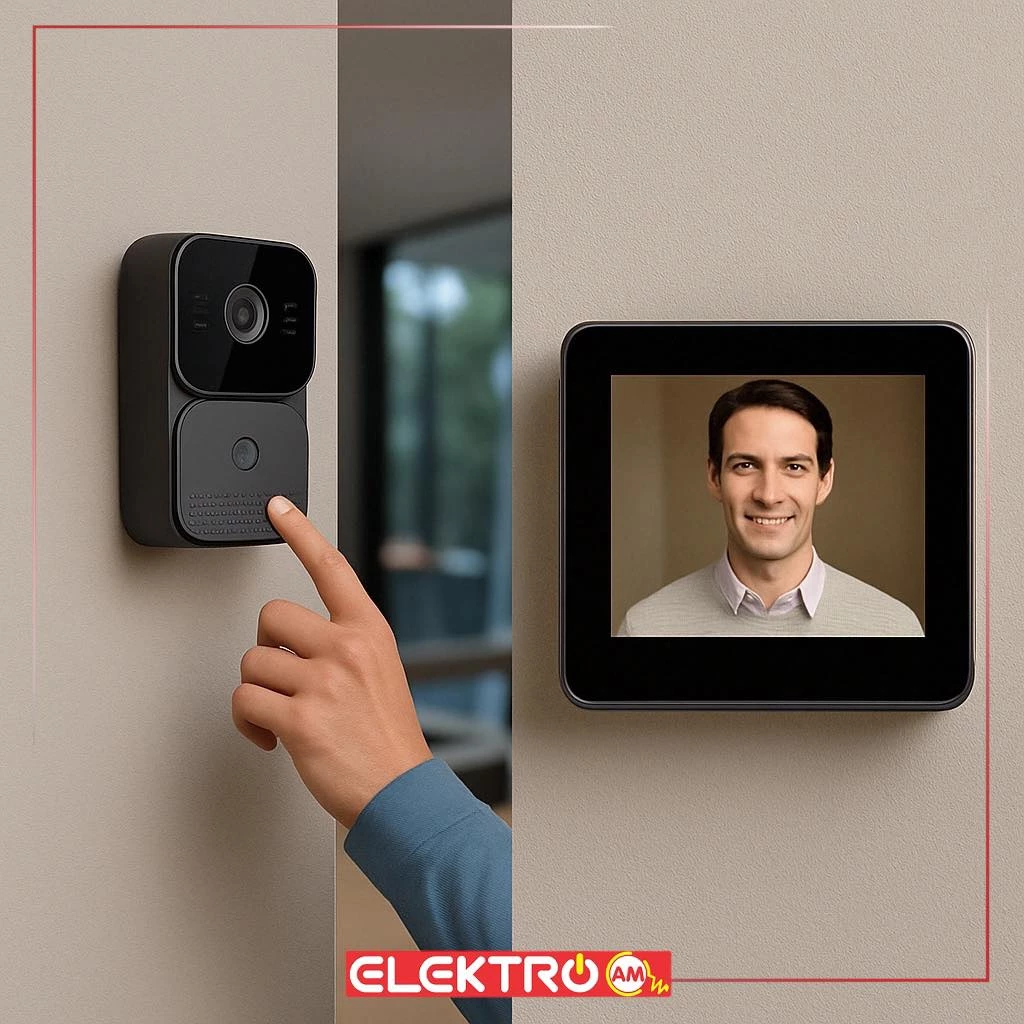 Wireless Video Doorbell 4.3” AM-10M