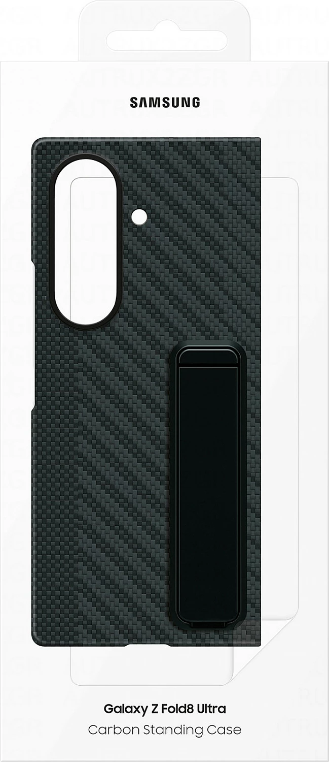 Mbështjellës Samsung Carbon Standing për Galaxy Fold8 Ultra, e zezë 6