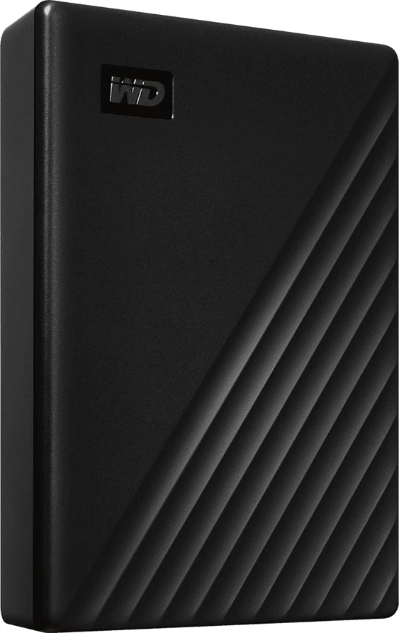 Hard disk i jashtëm Western Digital WD My Passport 5TB USB 3.2, i zi