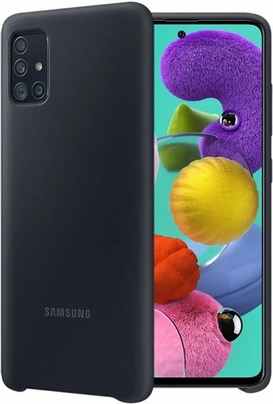 Mbështjellës original Samsung EF-PA525TBE për Samsung Galaxy A52 A525 / Galaxy A52s A528, e zezë