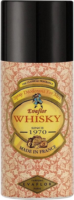 Deodorant spray Evaflor Whisky për meshkuj 150ml