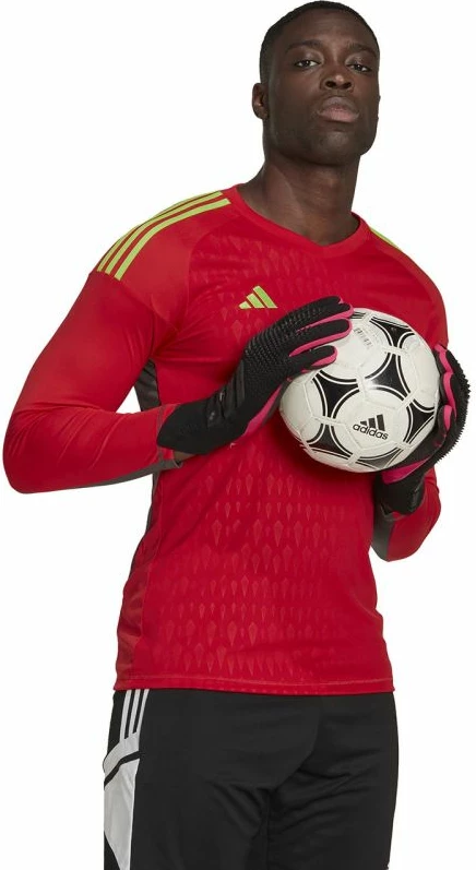 Fanellë portieri adidas për meshkuj, e kuqe [Madhësia: M]
