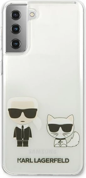 Mbështjellës Karl Lagerfeld KLHCS21MCKTR për Samsung Galaxy S21+, Transparent