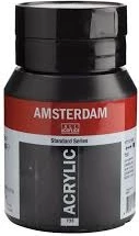 Ngjyrë Akrilike Amsterdam Standard Series 735 – Oxide Black
