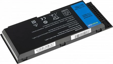 Bateri laptopi Green Cell për Dell Precision M4600/M6700, 4400mAh 11.1V, e zezë