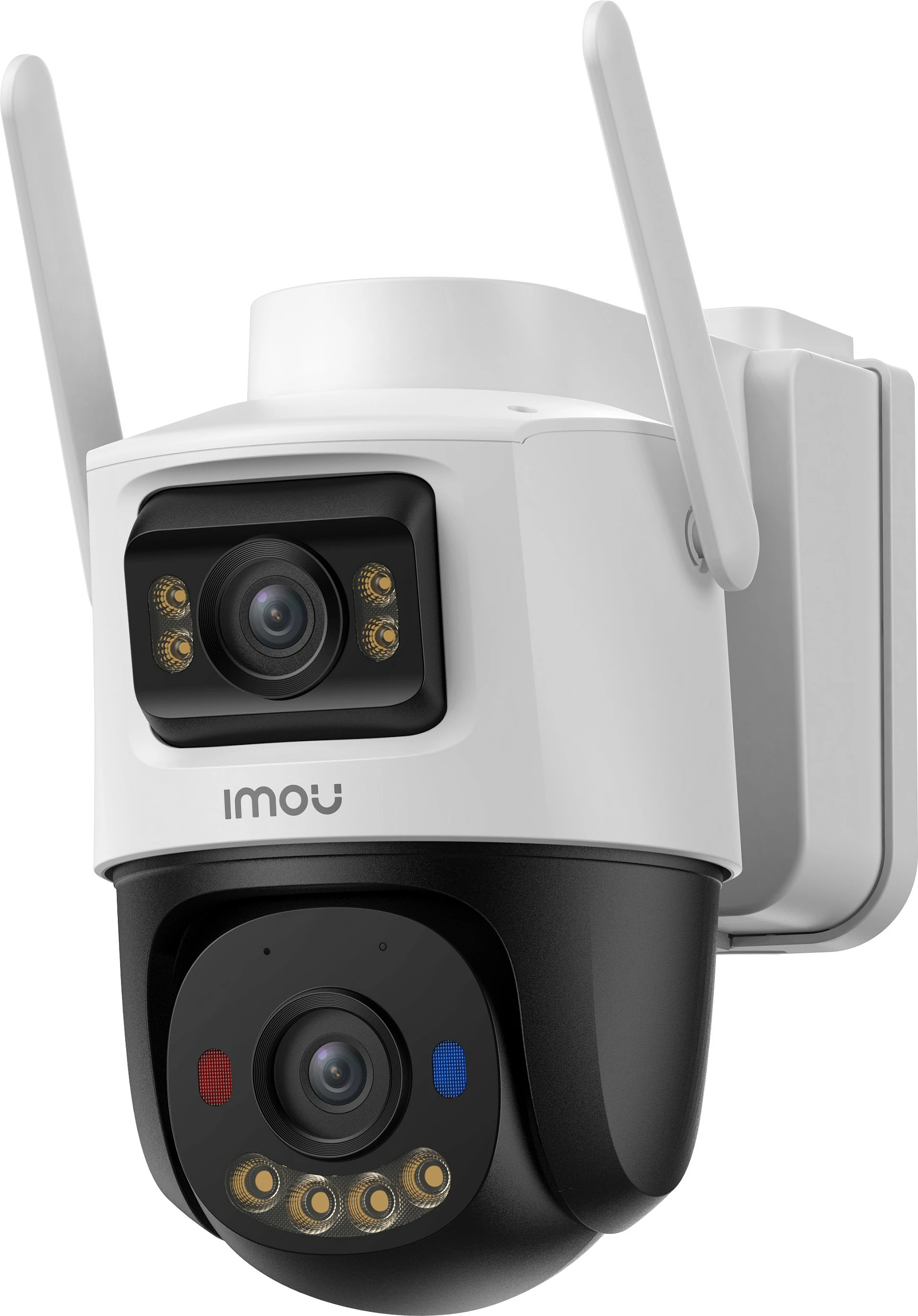 Kamerë sigurie IP Imou AOV Dual kit, Dual 5MP+5MP, 4G LTE + Wi‑Fi, bateri 10000mAh, me panel diellor, MicroSD 128GB + SIM, jashtë, bardhë/zezë