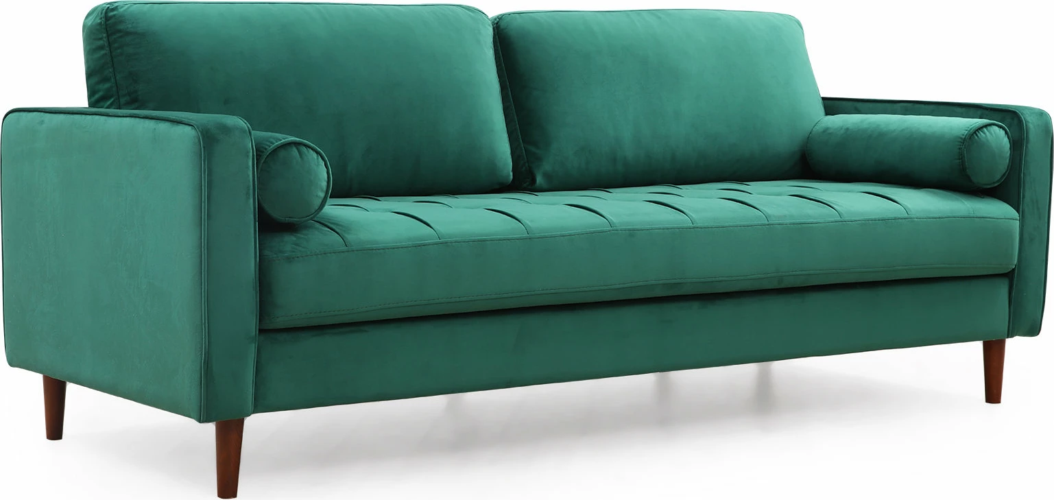 Divan treshe Atelier del Sofa, ngjyrë e gjelbër, Rome