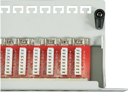 Patch panel rrjeti EFB Elektronik 37666.1M, 24x RJ-45, Cat6a, 1U, 10 Gbit/s, gri