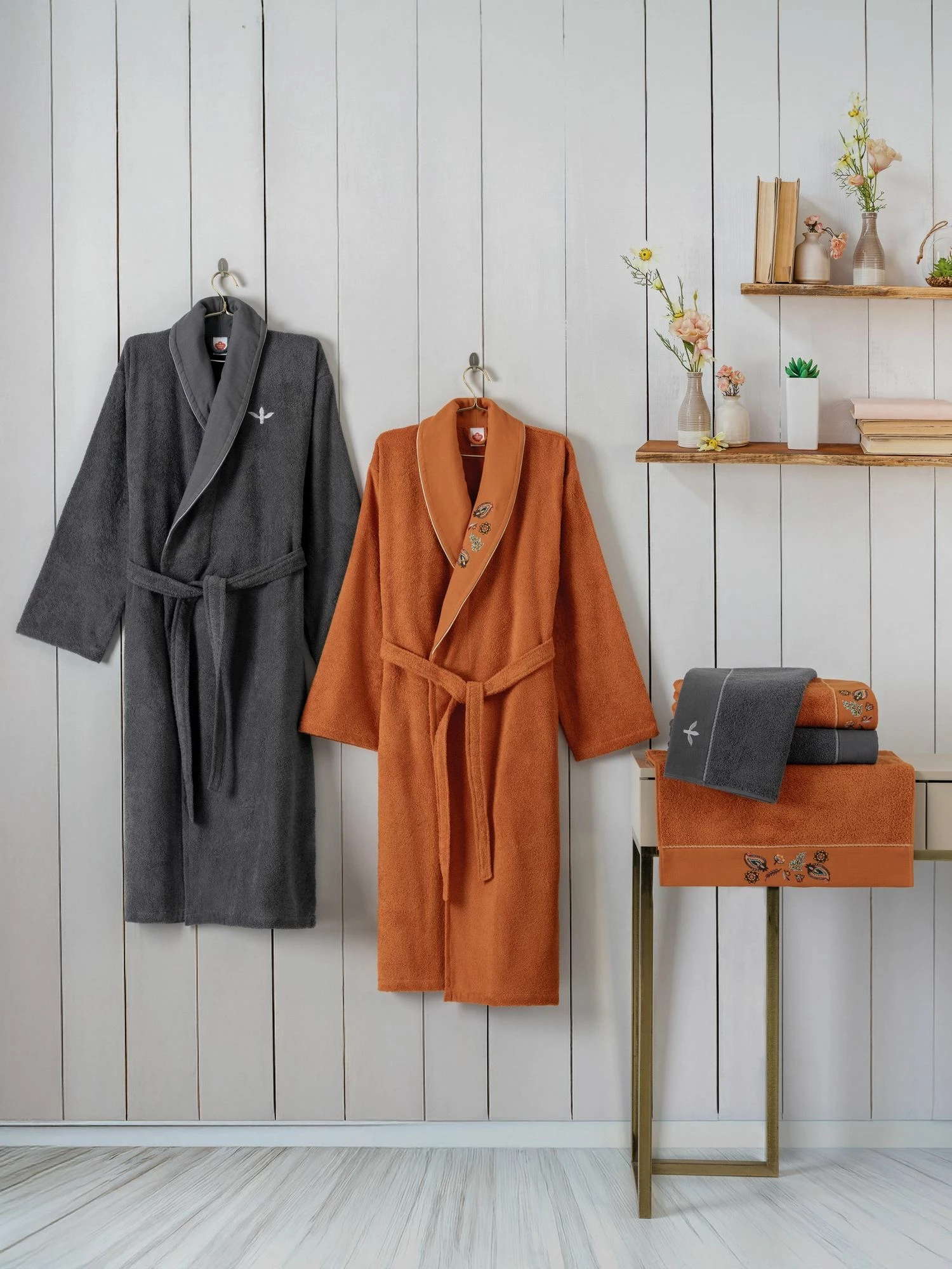 Set familjar për banjo, Mijolnir Dalila, kanellë dhe antracit