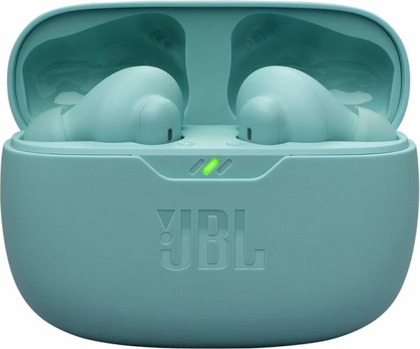 Kufje pa kabllo JBL Vibe Beam 2, ANC, Bluetooth 5.3, IP54, me mikrofon, me kuti karikimi, blu