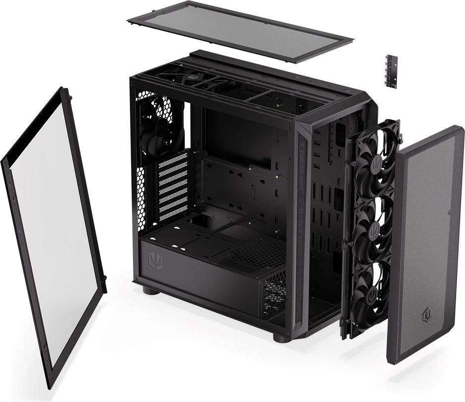 Kasë ENDORFY Arx 700 Air, e zezë