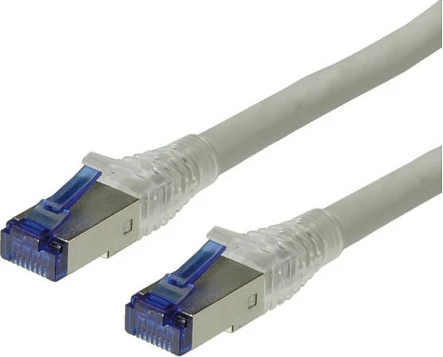 Kabllo rrjeti ROLINE Cat6A S/FTP RJ45, 50 m, gri